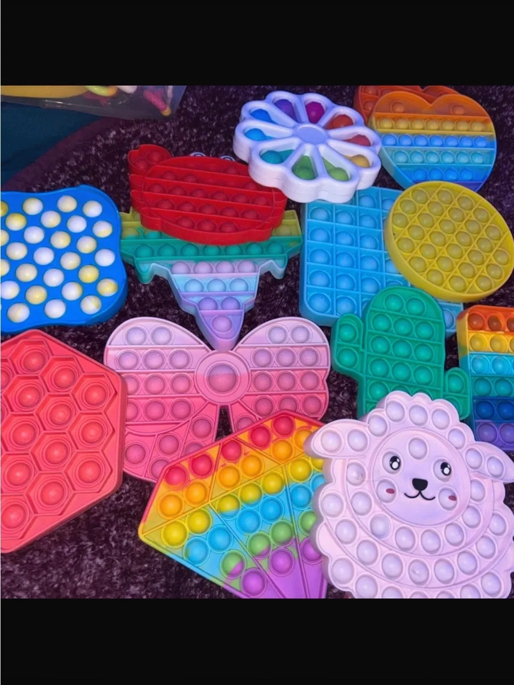 Mystery Kids Fidget Toy Box - Multi-Color Sensory Set